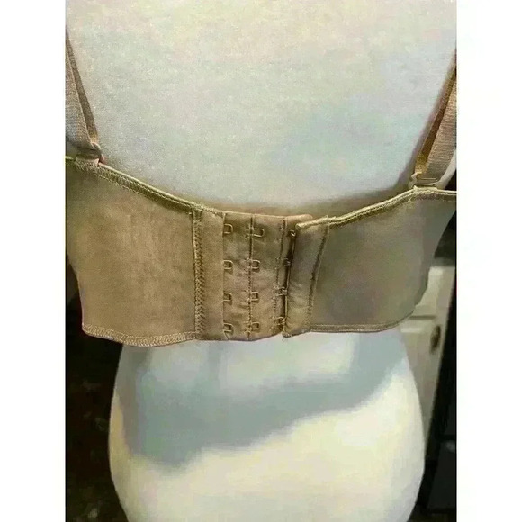 Maidenform Women's 40DD Padded Tan Bra with Adjustable/Removable Straps - Picture 7 of 9